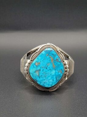 Bennie Ration Morenci Turquoise Cuff